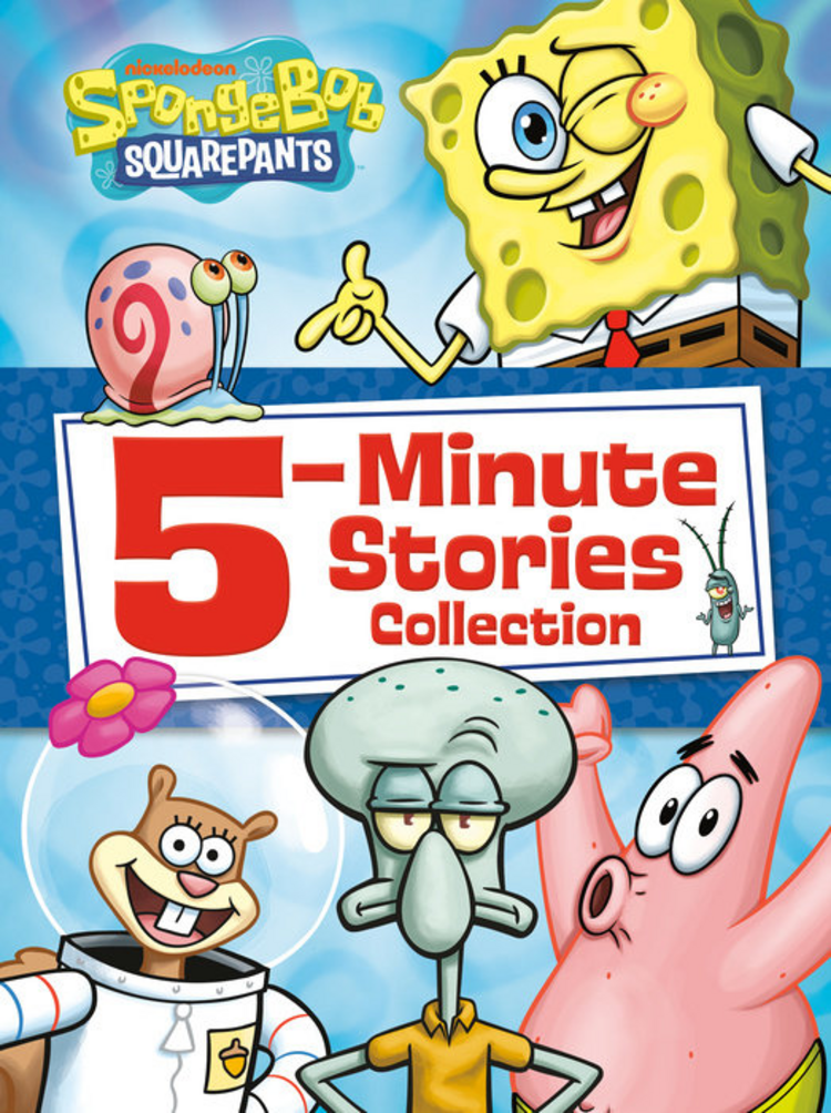 PENGUIN RANDOM HOUSE SPONGEBOB SQUAREPANTS 5-MINUTE STORIES COLLECTION HC