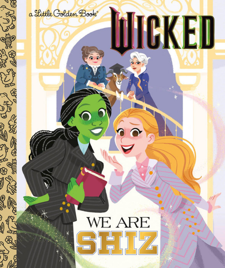 GOLDEN BOOKS UNIVERSAL WICKED WE ARE SHIZ LITTLE GOLDEN BOOK
