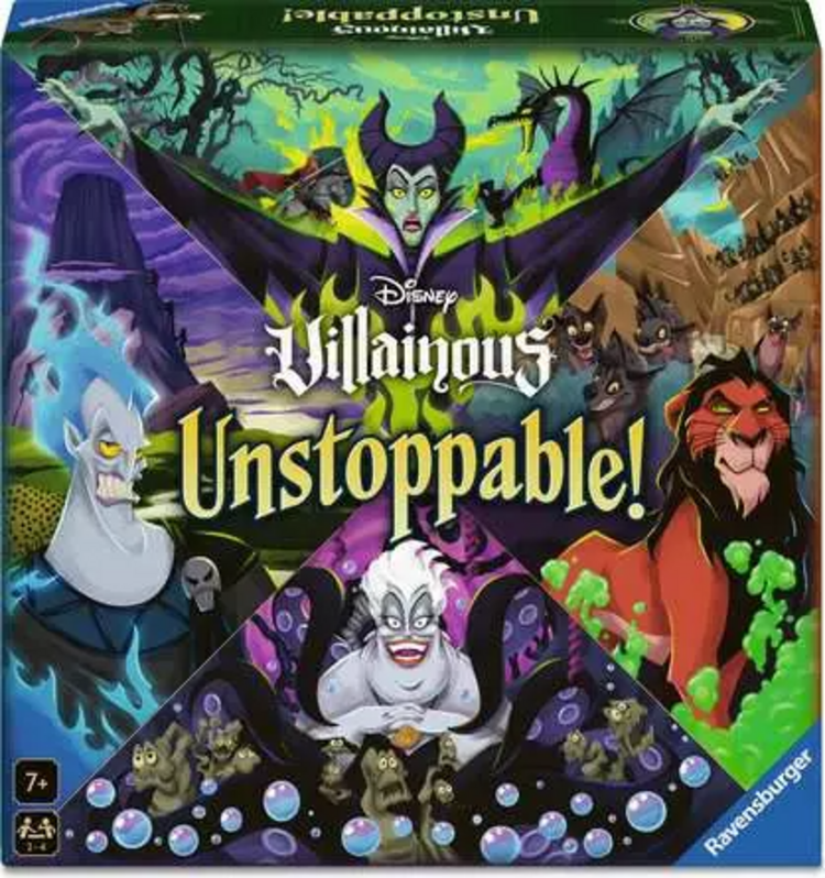 RAVENSBURGER DISNEY VILLAINOUS UNSTOPPABLE!