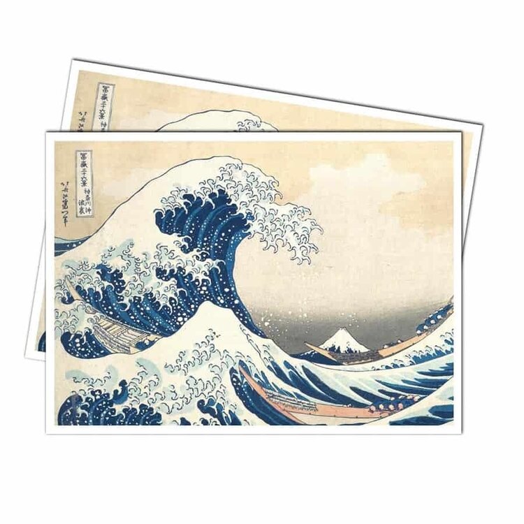 ULTRA PRO ULTRA PRO APEX DECK PROTECTOR SLEEVES GREAT WAVE 105CT