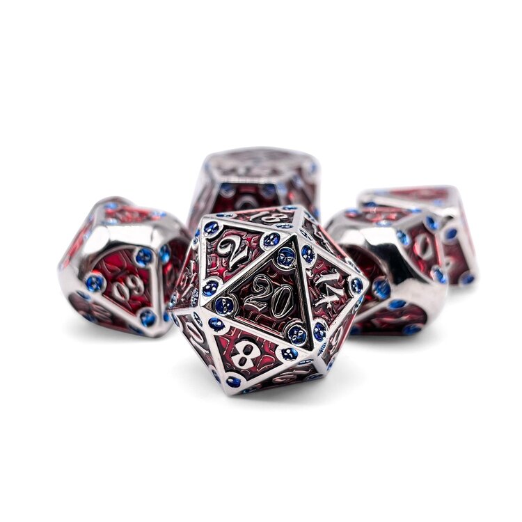 NORSE FOUNDRY DUNGEON DELVE VAMPIRIC CORRUPTION METAL RPG DICE SET