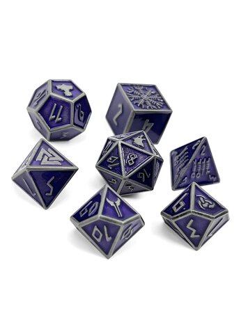 NORSE FOUNDRY DOPPELGANGER METAL RPG DICE SET
