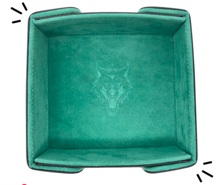 NORSE FOUNDRY TRAY OF FOLDING MAGNETIC GREEN