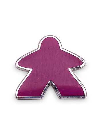 NORSE FOUNDRY HOT PINK MEEPLE PIN