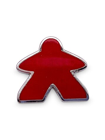 NORSE FOUNDRY RED MEEPLE PIN