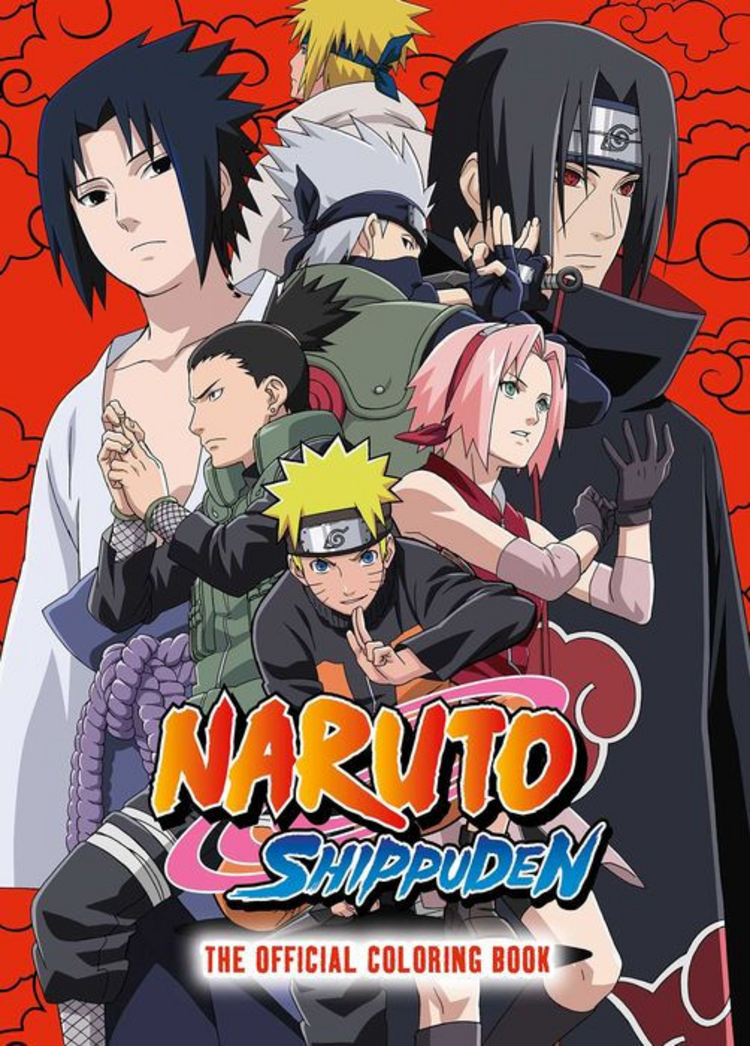 VIZ MEDIA LLC NARUTO SHIPPUDEN OFFICIAL COLORING BOOK