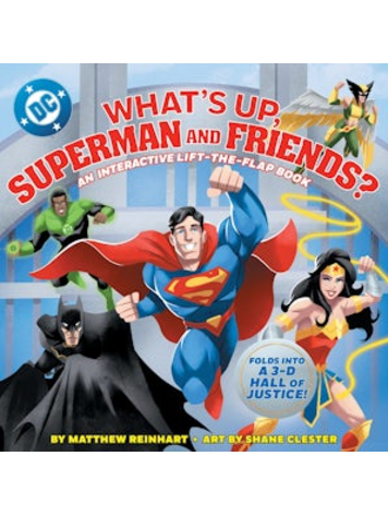 ABRAMS WHATS UP SUPERMAN AND FRIENDS HC A POP MAGIC BOOK