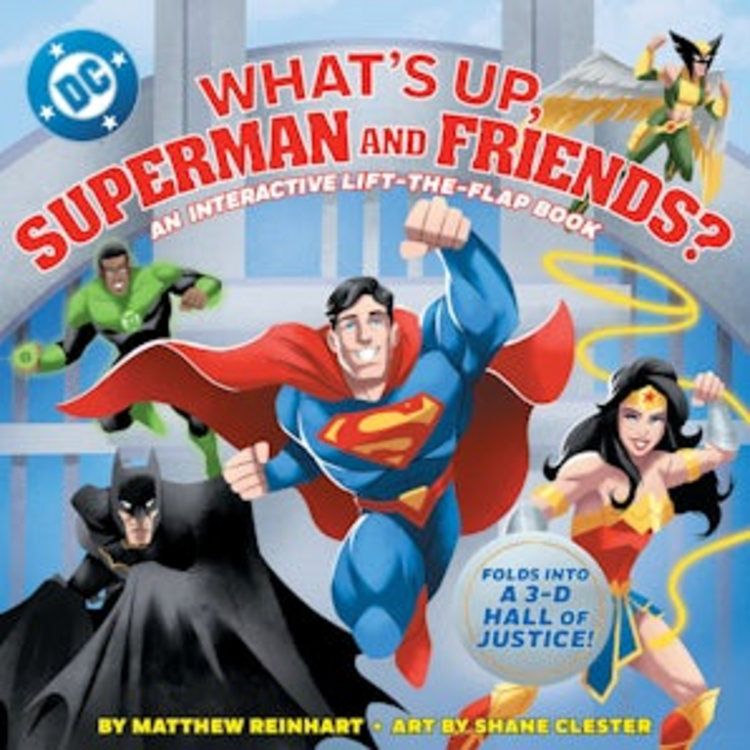 ABRAMS WHATS UP SUPERMAN AND FRIENDS HC A POP MAGIC BOOK