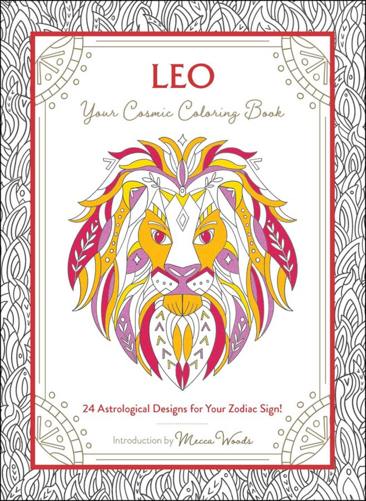 LEO YOUR COSMIC COLORING BOOK