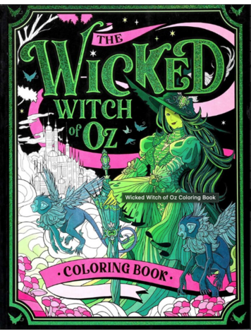 THUNDER BAY PRESS WICKED WITCH OF OZ COLORING BOOK