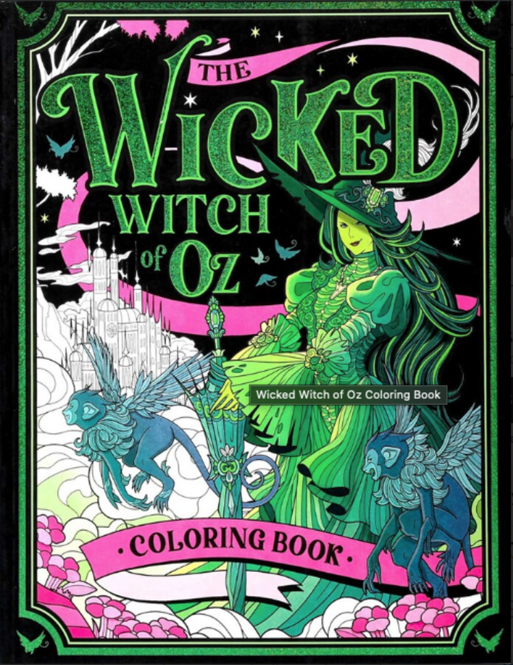 THUNDER BAY PRESS WICKED WITCH OF OZ COLORING BOOK