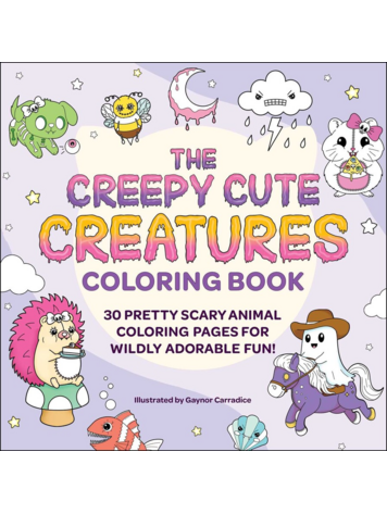 CREEPY CUTE CREATURES COLORING BOOK