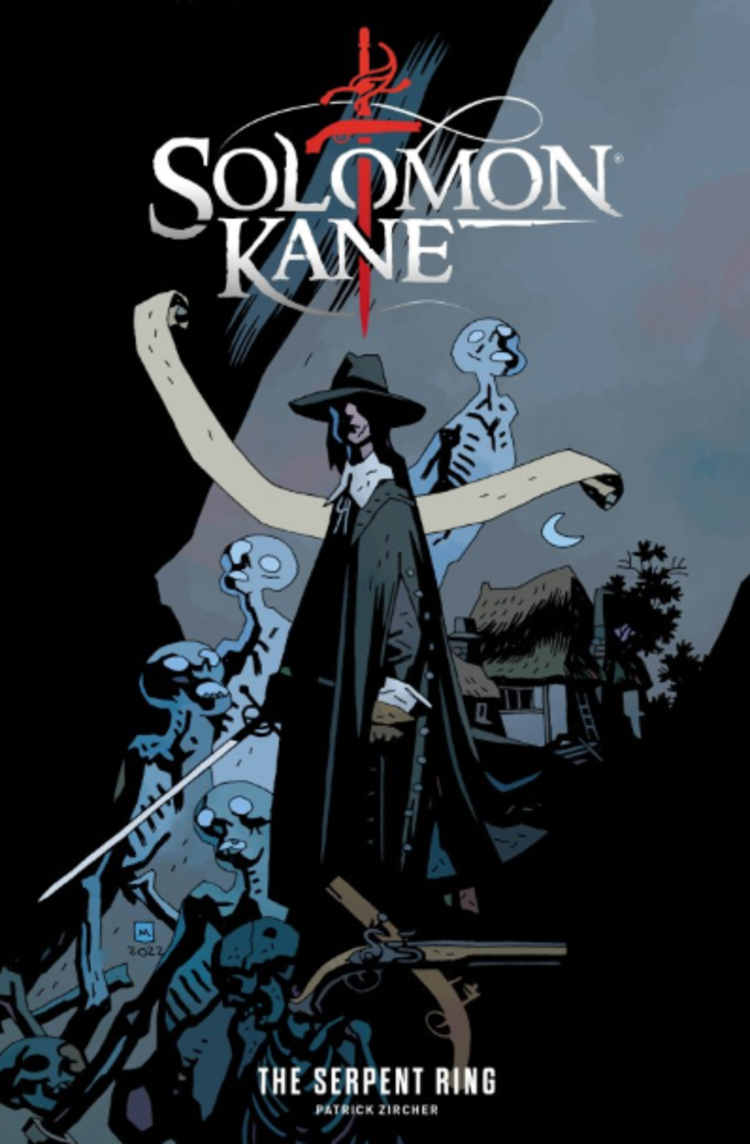 TITAN COMICS SOLOMON KANE THE SERPENT RING TP DIRECT MARKET EDITION MIKE MIGNOLA CVR