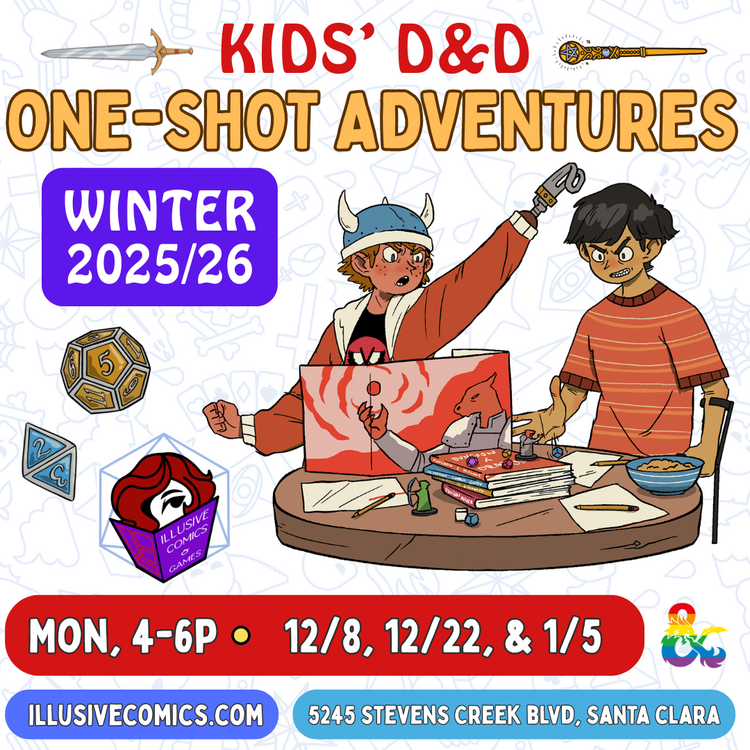 KIDS' D&D ONE SHOT ADVENTURES WINTER 2025/26