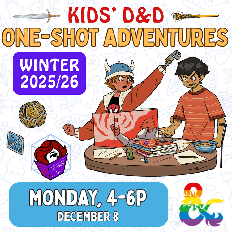 KIDS' D&D ONE SHOT ADVENTURES WINTER 2025/26