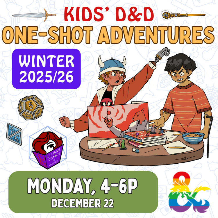 KIDS' D&D ONE SHOT ADVENTURES WINTER 2025/26