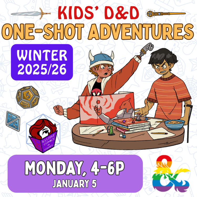 KIDS' D&D ONE SHOT ADVENTURES WINTER 2025/26