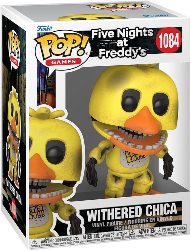 FUNKO POP GAMES FIVE NIGHTS AT FREDDYS WITHERED CHICS VIN FIG