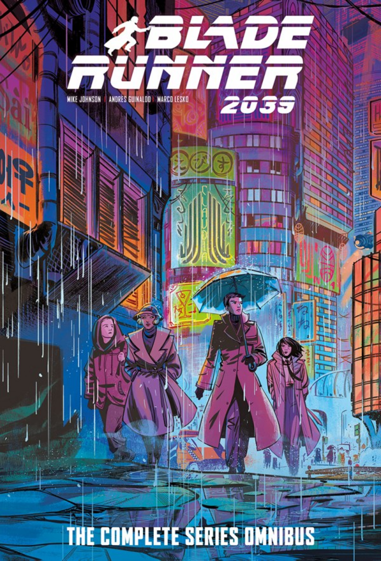 TITAN COMICS BLADE RUNNER 2039 THE COMPLETE OMNIBUS HC DIRECT MARKET EDITION VERONIC FISH CVR