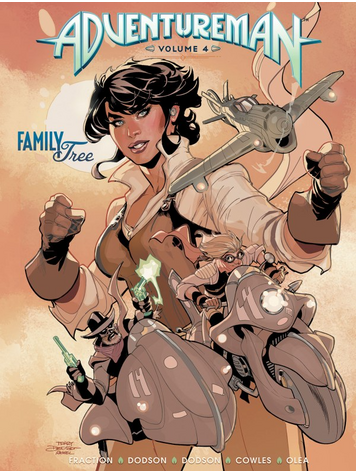IMAGE COMICS ADVENTUREMAN HC FAMILY FREE VOL 04
