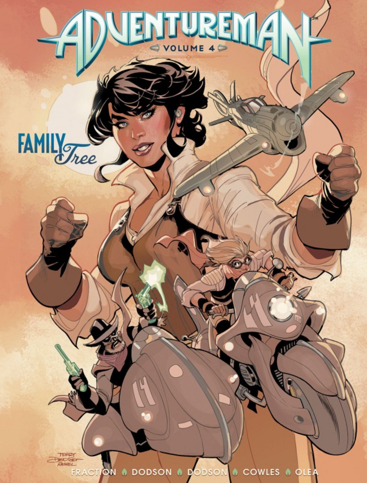 IMAGE COMICS ADVENTUREMAN HC FAMILY FREE VOL 04