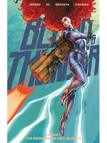 IMAGE COMICS BLOOD & THUNDER TP VOL 01 J SCOTT CAMPBELL DM EXC VAR