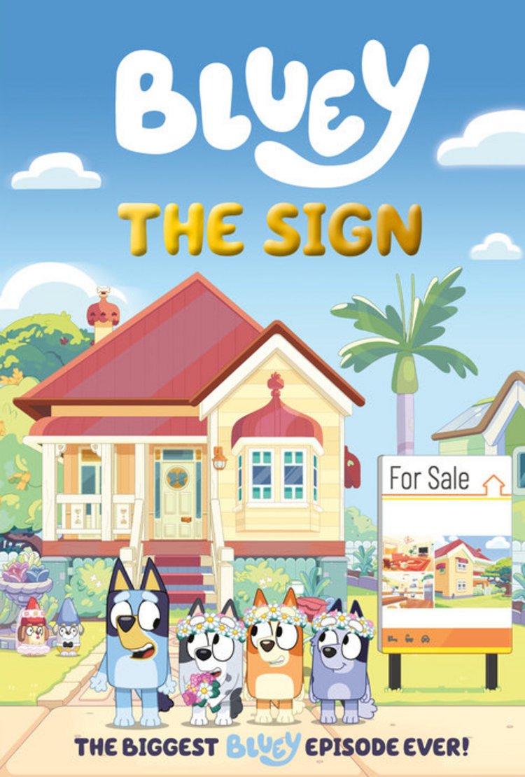 PENGUIN RANDOM HOUSE BLUEY THE SIGN GN