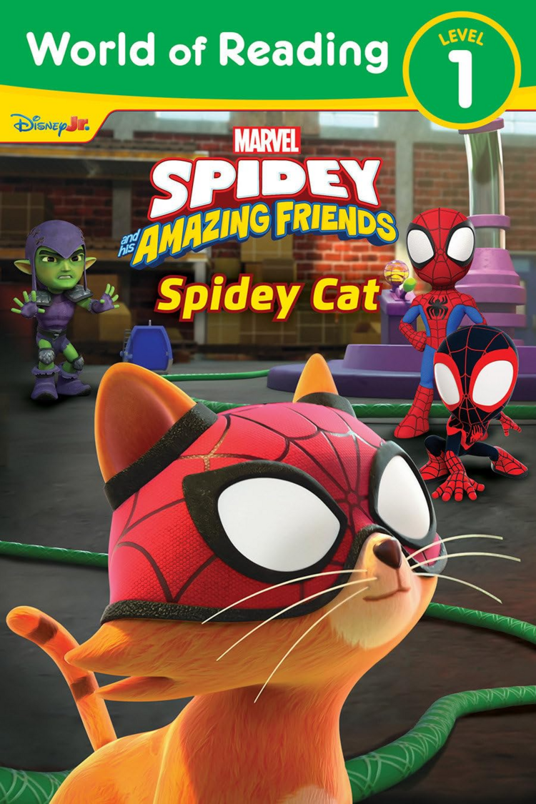 PENGUIN RANDOM HOUSE SPIDEY & HIS AMAZING FRIENDS SPIDEY CAT SC WORLD OF READING LEVEL 1