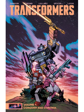 IMAGE COMICS TRANSFORMERS TP VOL 04 CONQUER AND CONTROL DIRECT MARKET EXCLUSIVE DANIEL WARREN JOHNSON & MIKE SPICER SWORD CVR