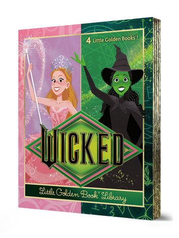 GOLDEN BOOKS UNIVERSAL WICKED LITTLE GOLDEN BOOK BOXED SET