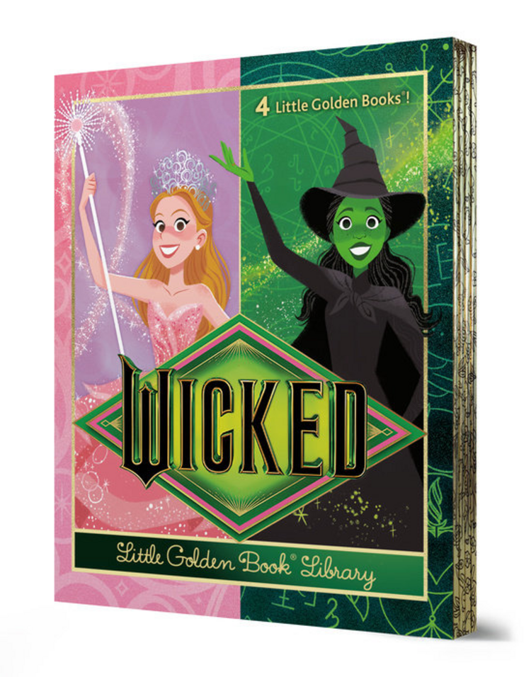 GOLDEN BOOKS UNIVERSAL WICKED LITTLE GOLDEN BOOK BOXED SET