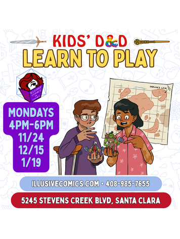 KIDS' D&D LEARN TO PLAY ONE SHOT (2024 RULES)