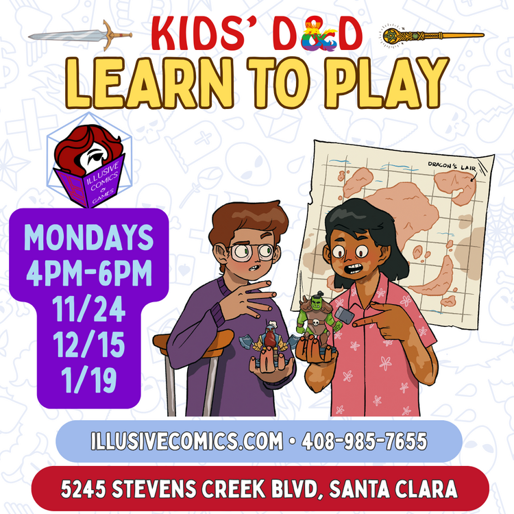 KIDS' D&D LEARN TO PLAY ONE SHOT (2024 RULES)