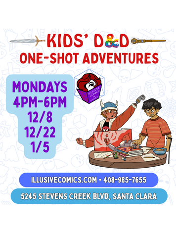 KIDS' D&D ONE SHOT ADVENTURES WINTER 2025/26