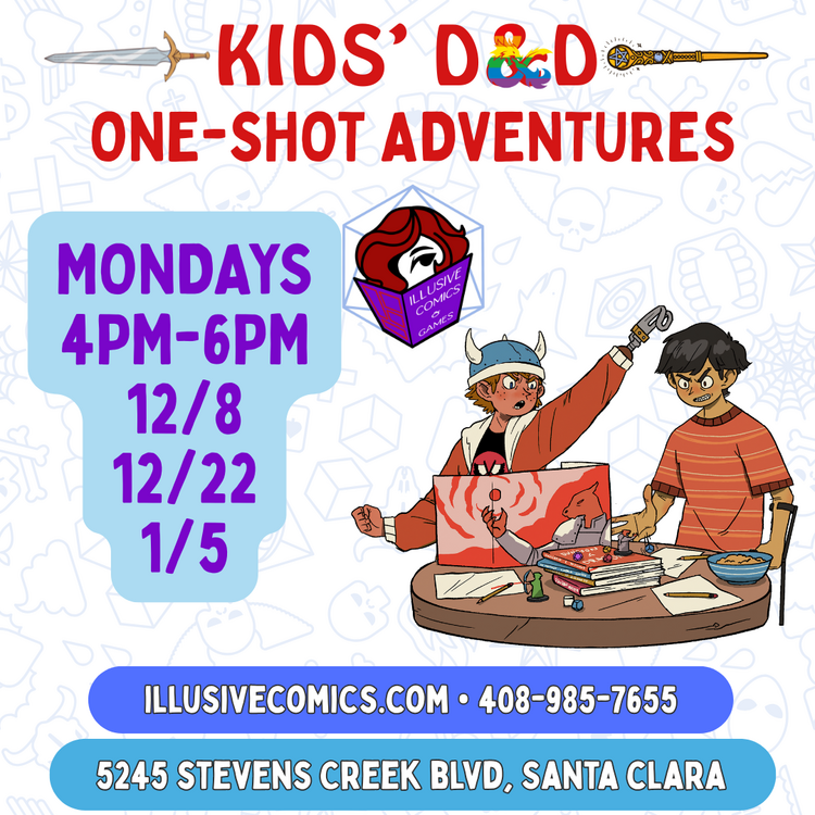 KIDS' D&D ONE SHOT ADVENTURES WINTER 2025/26