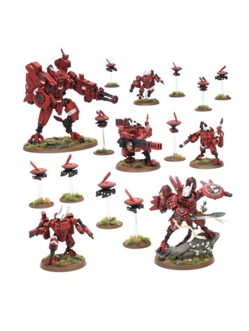 GAMES WORKSHOP WARHAMMER 40K T'AU EMPIRE BATTLEFORCE FARSIGHT CADRE