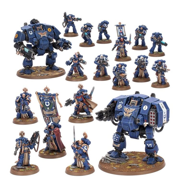 GAMES WORKSHOP WARHAMMER 40K SPACE MARINES IRON HALO STRIKE FORCE