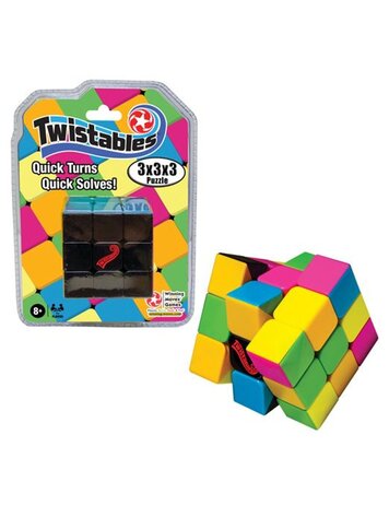 TWISTABLES 3x3x3 PUZZLE CUBE