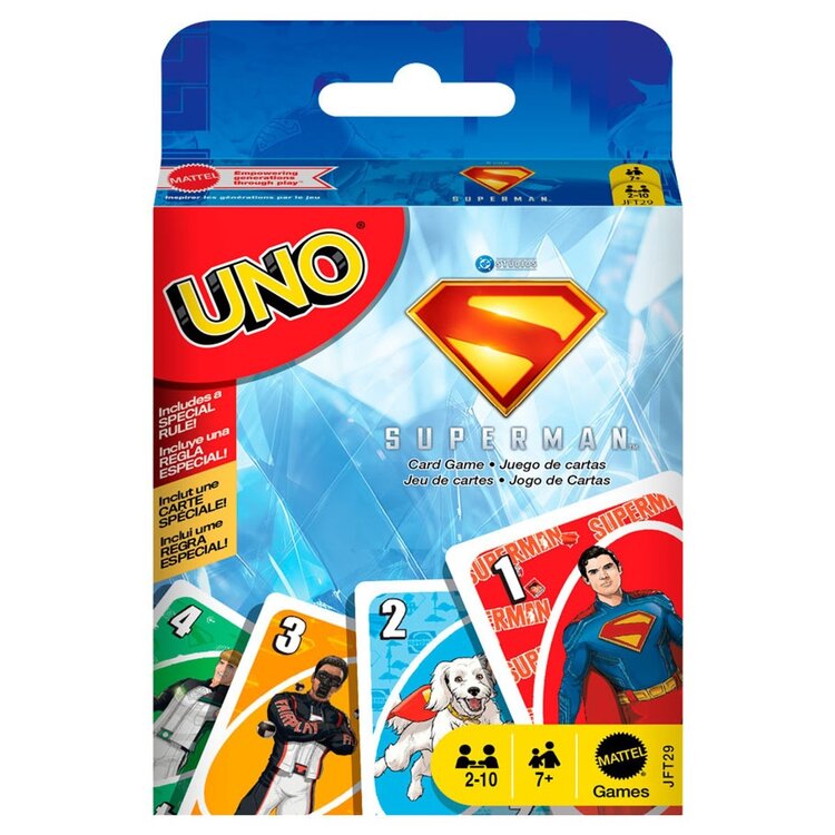 MATTEL GAMES UNO SUPERMAN