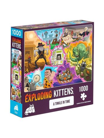 EXPLODING KITTENS GROUP LLC EXPLODING KITTENS A TINKLE IN TIME 1000PC PUZZLE