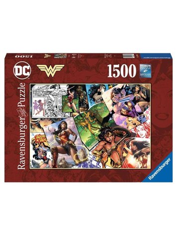 RAVENSBURGER DC WONDER WOMAN 1500PC PREMIUM PUZZLE