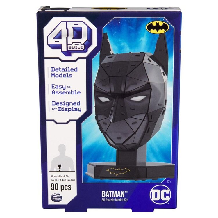 DC BATMAN'S MASK 4D 90PC PUZZLE