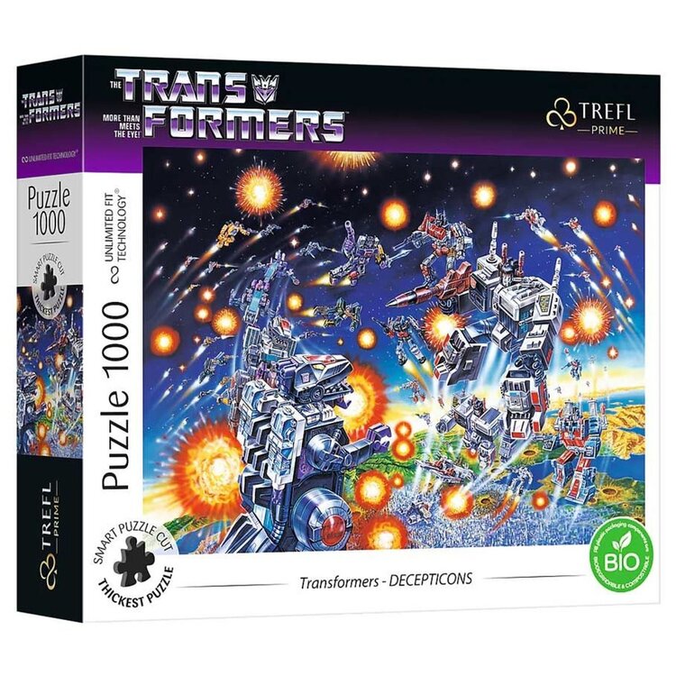 TRANSFORMERS DECEPTICONS 1000PC PUZZLE