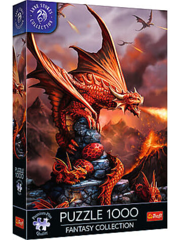 ANNE STOKES FIRE DRAGON 1000 PIECE PUZZLE