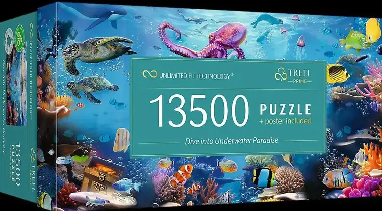 DIVE INTO UNDERWATER PARADISE 13500 PIECE PUZZLE