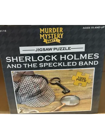 SHERLOCK HOLMES AND THE SPECKLED BAND 1000 PIECE PUZZLE