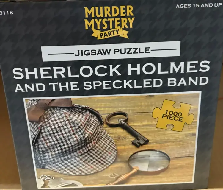 SHERLOCK HOLMES AND THE SPECKLED BAND 1000 PIECE PUZZLE