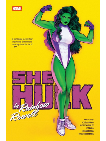 MARVEL COMICS SHE-HULK BY RAINBOW ROWELL OMNIBUS HC JEN BARTEL COVER