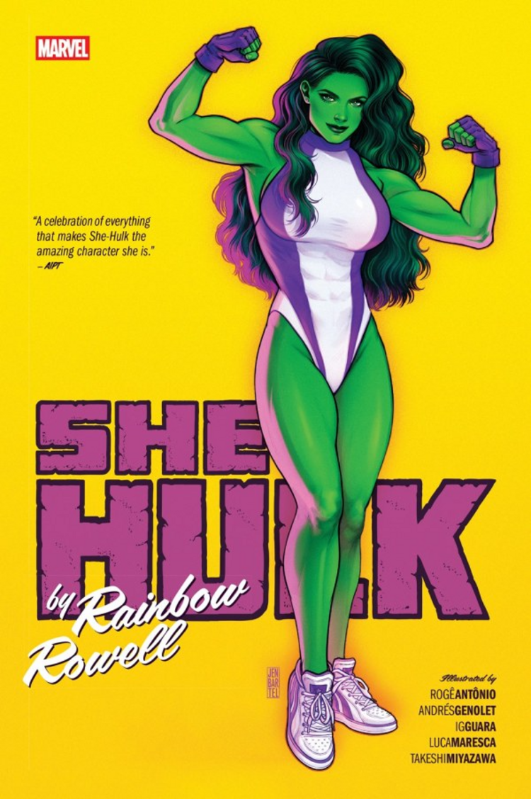 MARVEL COMICS SHE-HULK BY RAINBOW ROWELL OMNIBUS HC JEN BARTEL COVER