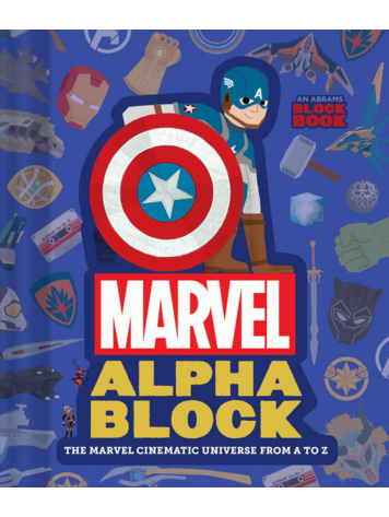 ABRAMS MARVEL ALPHABLOCK HC DELUXE GIFT EDITION BIG BLOCK BOOK ABRAMS MARVEL ALPHABLOCK HC DELUXE GIFT EDITION BIG BLOCK BOOK